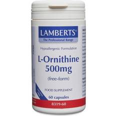 L ornithine Lamberts L-Ornithine 500mg 60 st