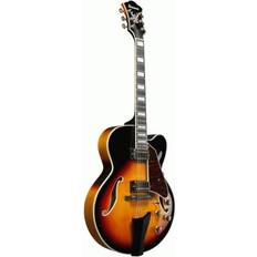 Ibanez AF95-BS Brown Sunburst Guitare semi-acoustique