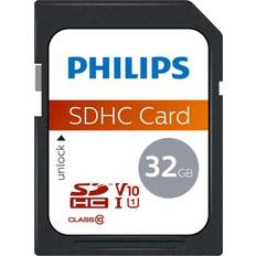 Philips SDHC Class 10 UHS-I U1 V10 80MB/s 32GB