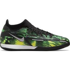 Nike strike football Nike Phantom GT2 Academy Dynamic Fit IC - Black/Green Strike/Metallic Platinum