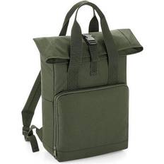 BagBase Twin Handle Roll-Top Backpack - Olive Green