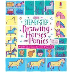 Drawing Step-by-step Drawing Horses and Ponies (Paperback)