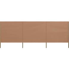 vidaXL 3-panel Wind Screen 120x80cm
