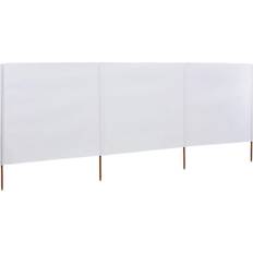vidaXL 3-panel Wind Screen 120x120cm