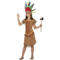 Th3 Party Indian Woman Children Costume