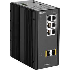 D-Link Gigabit Ethernet (1 Gbit/s) Switcher D-Link DIS-300G-8PSW