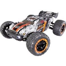 Reely Jovage 4x4 Arancione, Bianco Brushed 1:16 Automodello per principianti Elettrica Truggy 4WD RtR 2,4 GHz incl. Batteria e caricatore