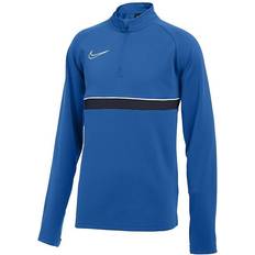 Nike High Collar T-shirts Nike Kid's Academy 21 Drill Top - RoyalBlue/White/Obsidian