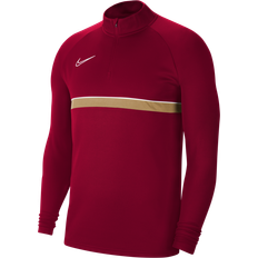 NIKE Academy 21 Drill Top Kids - TeamRed/White/Jersey Gold