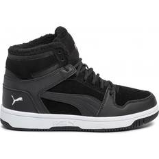 Puma rebound Puma Junior Rebound Layup Fur - Black/White