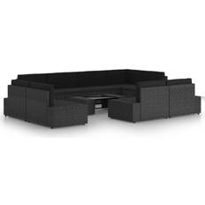 Loungeset på rea vidaXL 3067137 Loungeset, 1 Bord inkl. 9 Soffor