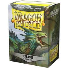 Dragon Shield Matte Olive 100 Standard Sleeves