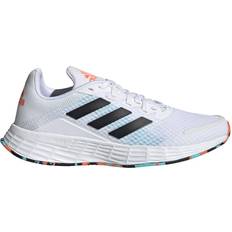 adidas Kid's Duramo SL - Cloud White/Core Black/Pulse Aqua