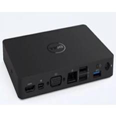 Ethernet - Hovedtelefonudgang - Mikrofon indgang - USB-C USB-hubs Dell WD15