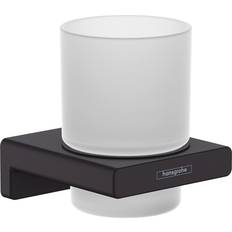 Black Toothbrush Holders Hansgrohe AddStoris (41749670)