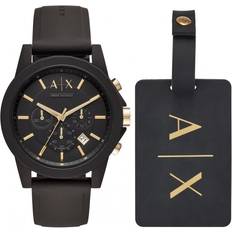 Armani Watches Armani Exchange Luggage Tag Gift Set (AX7105)