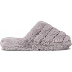 Kunstpelz Hausschuhe Ted Baker Lopsey Faux Fur Mule - Light Grey