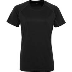 Tridri Panelled Tech T-shirt Women - Black