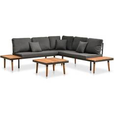 vidaXL 46466 Loungesæt, 1 borde inkl. 3 sofaer