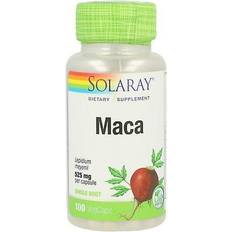 Vitaminas y Suplementos Solaray Maca 525mg 100 pcs