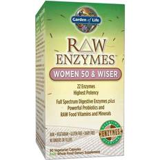 Til til kvinder kosttilskud Garden of Life RAW Enzymes Women 50 & Wiser 90 stk