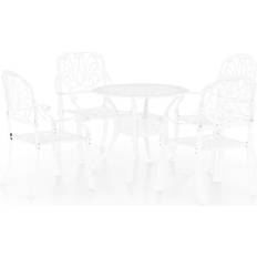 vidaXL 3070603 Bistro Set, 1 Table incl. 4 Chairs