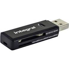 Integral USB 3.1 Card Reader for SD/microSD