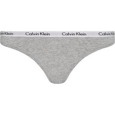 Cotton - Women Bikini Bottoms Calvin Klein Carousel Bikini Brief - Grey Heather