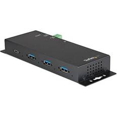 1 pcs Hub USB StarTech 4 Port 10Gbps Metal Industrial USB C Hub HB31C3A1CME