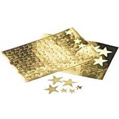 Guld Pyssel Stickers Gold Stars 25mm
