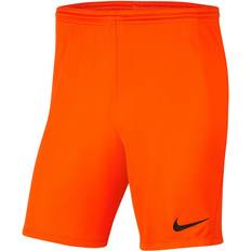 Herre - Orange - Træningstøj Shorts NIKE Park III Shorts Men - Safety Orange/Black