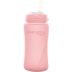 Glass Straw Bottle Healthy+ 240ml