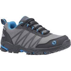 Kid's Littledean Lace Up Hiking Boots - Blue/Grey