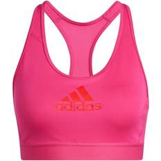 Adidas Dont Rest Alphaskin Bra - Magenta/Vivid Red Female