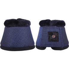 QHP Metallic Glitz Bell Over Reach Boots