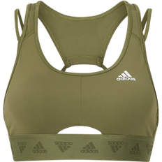 adidas Hyperglam Light Support Bra - Focus Olive