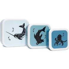 Petit Monkey Madkassesæt -Sea Animals 3stk