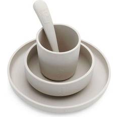 Jollein Silicone Dinner Set Nougat