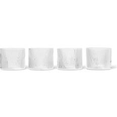 Senza Manico Occhiali Ferm Living Ripple Bicchiere 20cl 4pcs