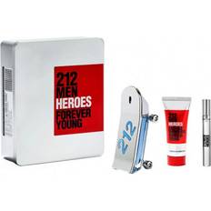 Carolina Herrera Hombre Fragancias Carolina Herrera 212 Men Heroes Forever Young Gift Set EdT 10ml + EdT 90ml + Shower Gel 100ml