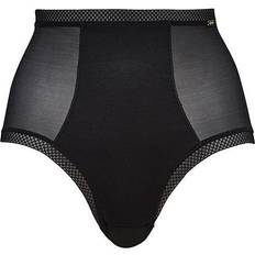 Polyamide Knickers Gossard Glossies Sheer Deep Short - Black