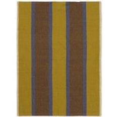 ferm LIVING Hale Küchenhandtuch Braun, Blau, Gelb, Grün (70x50cm)