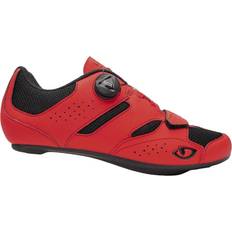 Synthétique Chaussures de cyclisme Giro Savix II M - Bright Red