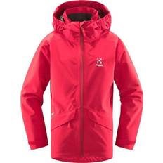 Girls Shell Outerwear Haglöfs Junior Mila Jacket - Scarlet Red ( 604759.4MM)