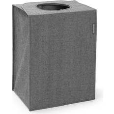 Wasmanden & Wasmanden Brabantia Wastas Rechthoekig 55 Liter Pepper Black Zwart
