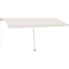 vidaXL Freestanding Manual Retractable Markise