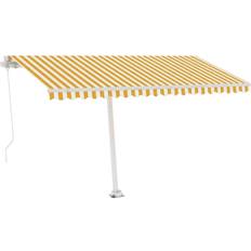 vidaXL Freestanding Manual Retractable Markise
