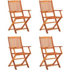 vidaXL 312450 4-pack Trädgårdsmatstol