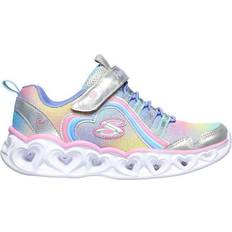 Skechers heart lights Skechers Heart Lights Rainbow Lux - Silver/Pink/Blue