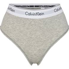 Calvin klein modern cotton bikini Calvin Klein Modern Cotton High Waisted Bikini Brief - Grey Heather